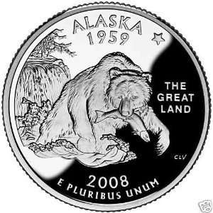  2008 D Alaska BU State Quarter 