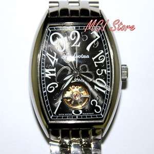 Jumping Crazy Hour Watch in Tourbillon Style   IF57 New  