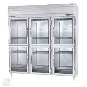 com Beverage Air PRD3 1BHG 78 Half Glass Door Pass Thru Refrigerator 