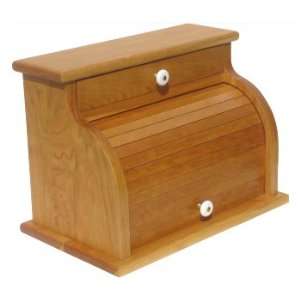  Antique Roll Top Bread Box: Kitchen & Dining