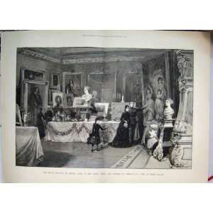 Silver Wedding Gifts On View Palace Germany Print 1883 