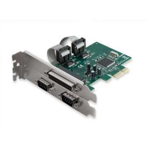 Syba SY PEX 2S1P PCIe 2x Serial DB9 Port and 1x Parallel Port Combo 