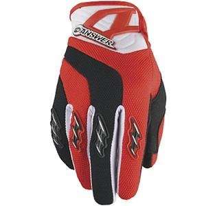   Racing Youth Syncron Gloves   2010   Youth Small/Red Automotive
