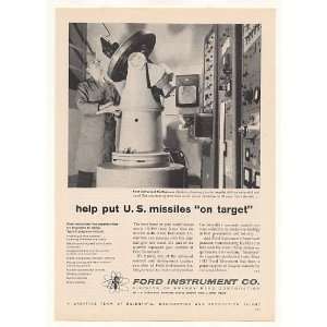  Gyro Put US Missiles on Target Print Ad (42318)
