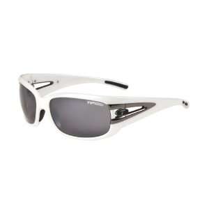  TIFOSI Lust Series Sunglasses, Pearl White Frame, Smoke GG 