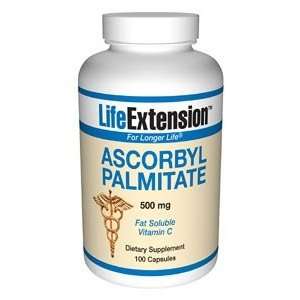  Ascorbyl Palmitate  500 mg 100 capsules Health 