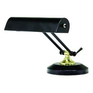 House Of Troy P10 150 617 Upright Piano 8 Inch Portable Lamp, Black 