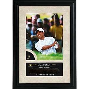  Tiger Woods Top 10 Greatest Shots Artwork Collection   #3 