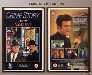 CRIME STORY / LUCAS FALL / PART FIVE / UK VIDEO VHS  