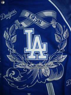 SIZE XXXL LOS ANGELES DODGERS Wool BODY & LEATHER SLEEVES REVERSIBLE 