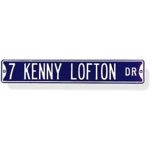  7 Kenny Lofton Authentic Street Sign