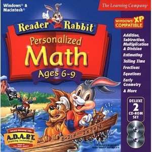  Reader Rabbit Personalized Math 6 9 Deluxe: Electronics