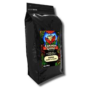 Common Good Foods Nepal Organic Whole Bean Gourmet Coffee Blend 32 Oz 