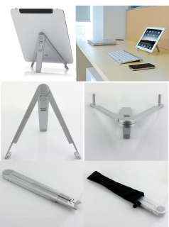 Portable Aluminium Metal Desk Stand Holder iPad1/2iPhone/Tablet  Cover 