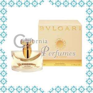 BVLGARI POUR FEMME by Bvlgari 1.7 oz EDT Perfume NIB 783320822292 