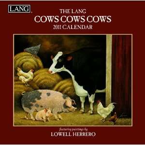  Cows Cows Cows by Lowell Herrero 2011 Lang Mini Wall 