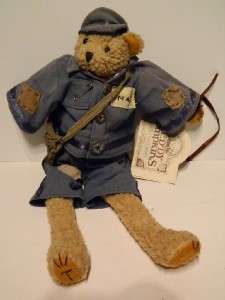 Enesco Tim Tompkins Albert the Mailman Collectible Teddy Bear  