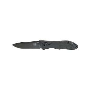  Benchmade Knives Ares, G10 Scale Handle, Black Blade 