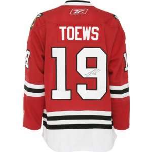  Jonathan Toews Autographed Jersey  Details: Chicago Blackhawks 
