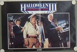 ki89 HALLOWEEN 3 HORROR 8 RARE orig POSTER ITALY  