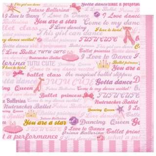 Best Creation Ballet Princess Dancing Queen 12x12 Paper  