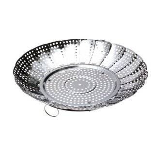   Reviews: Norpro Large No Post Stainless Steel Vegetable Steamer