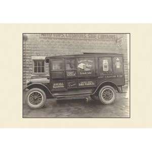  Paper poster printed on 20 x 30 stock. Kraft Cheese Truck 