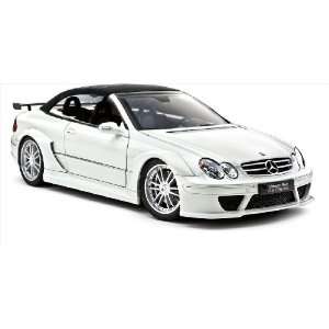  Mercedes CLK DTM AMG Convertible White 1/18: Toys & Games