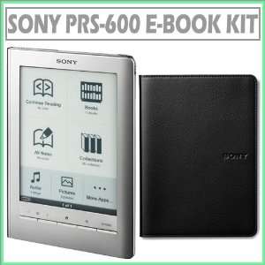  Sony PRS 600 Electronic Book Reader in Silver With Premium 