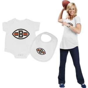   Cleveland Browns Womens Maternity Top & Infant Set: Sports & Outdoors