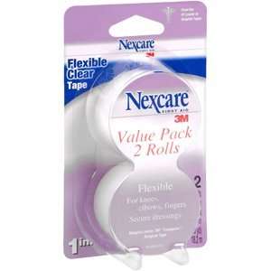   Clear First Aid Tape 771 Valuepak 2PK 1X10YD