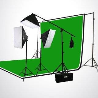 ePhoto Photography Studio Video Lighting Chromakey Green Black White 