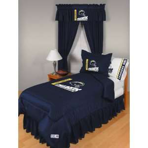  San Diego Chargers Curtains   82â€x84â€: Sports 