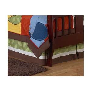  Jungle Time Toddler Bed Skirt: Baby