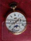  18kt Gold&Enamel 7 complication watch by Barnet Henry Joseph&Co  