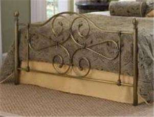 king size hayley bed w frame antique brass plate borrowing from the 