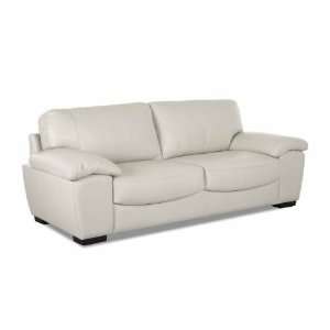  Klaussner Vito Sofa Vito 2 Seat Sofa in White Solace 