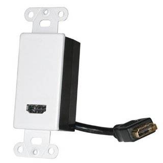 Cables To Go HDMI Digital Pass Through Wall Plate by Cables To Go