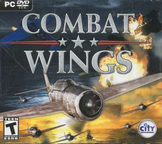 COMBAT WINGS Origial Pacific Flight Sim PC Game NEW  
