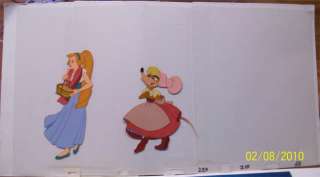 Thumbelina Don Bluth Production Cel Pan  