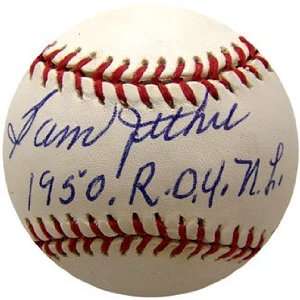 Sam Jethroe Autographed Baseball 