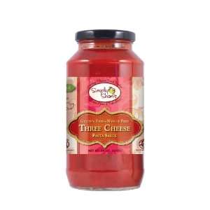 Simply Sharis Gluten Free Gluten Free Three Cheese Sauce, 24 Ounce 