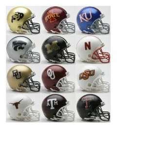   Big 12 Mini Football Helmet Conference Riddell NCAA Helmets Sports