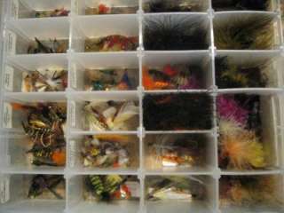 Incredible HAND MADE fly fishing lure collection QTY over 350 ESTATE 