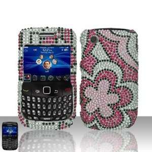  Blackberry Curve 8520 Full Diamond Case Cover Protector   Big 