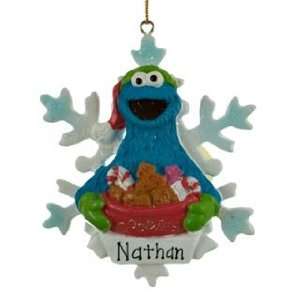  Personalized Sesame Street   Cookie Monster Christmas 