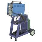 MIG WELDING CART WITH STORAGE AND BOTTLE SPACE 