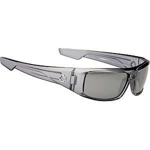  Spy Logan Sunglasses Clear Smoke/Grey Silver Mirror 