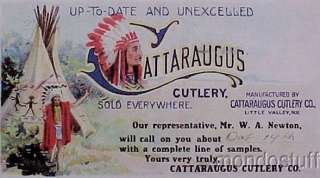 Vintage Cattaraugus Cutlery Co. Advertising Watch Fob  