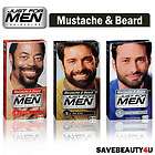 lot of 3 just for men mustache and beard m45 m 45 color dark brown 